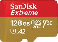 SanDisk Extreme&reg; microSDXC 128GB + SD Adapter