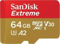 SanDisk Extreme&reg; microSDXC 64GB + SD Adapter