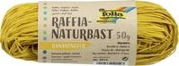 folia Raffia-Naturbast gelb