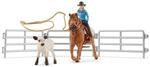 Schleich&reg; Team Roping mit Cowgirl 42577