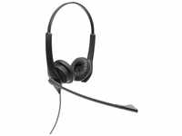 Jabra 1159-0139-EDU, Jabra BIZ 1100 Duo MS Stereo Headset On-Ear kabelgebunden, 3,5