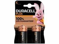 DURACELL DUR019089, DURACELL PLUS C Alkaline-Batterien - 2 Stück