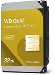 WD Gold Enterprise Klass Festplatte - 22 TB
