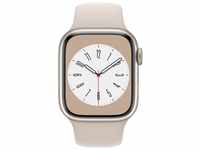 Apple MNP23FD/A, Apple Watch Series 8 (GPS) 45mm Aluminiumgehäuse polarstern,