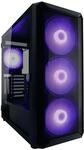 LC Power Gaming-PC Geh&auml;use LC-804B-ON Midi-Tower schwarz