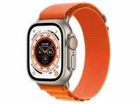 Apple Watch Ultra (GPS + Cellular) 49mm Titaniumgehäuse, Alpine Loop orange klein