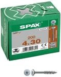 SPAX&reg; M&ouml;belverbindungsschrauben T20 Flachr&uuml;ckwandkopf 4 x 30 mm