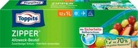 Toppits Gefrierbeutel ZIPPER 1,0 l