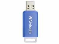 Verbatim 49455, Verbatim USB-Stick 64 GB blau USB-Stick