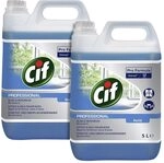 Cif Glasreiniger Professional 2x 5,0 l