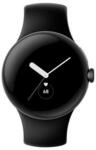 Google Pixel Watch (Wi-Fi) - 41mm in Matte Black mit Sportarmband in Obsidian