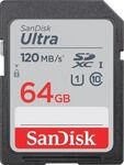SanDisk Ultra SDXC UHS-I Speicherkarte 64 GB
