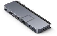HyperDrive DUO PRO 7-in-2 USB-C Hub - Grau