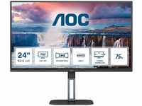 AOC 24V5CE/BK, AOC 24V5CE Monitor 60,45 cm ( 23,8 Zoll) Full-HD, IPS-Panel. HDMI,
