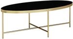 WOHNLING WL5.993 Design Couchtisch Gold 56 cm x 110 cm x 40 cm