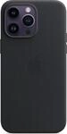 Apple Leder Case mit MagSafe f&uuml;r Apple iPhone 14 Pro Max, Mitternacht