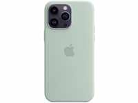 Apple Silikon Case mit MagSafe für Apple iPhone 14 Pro Max, Agavengrün