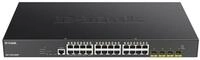 D-Link DGS-1250-28XMP/E, 28-Port Smart Managed PoE+ Gigabit Switch