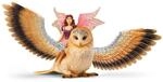 Schleich&reg; Elfe auf Glitzer-Eule 70789