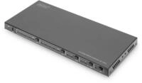 Digitus 4x2 HDMI Matrix Switch, 4K/60Hz Scaler, EDID, ARC, HDCP 2.2, 18 Gbps