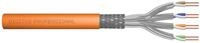 Digitus CAT 7 S/FTP Verlegekabel, 50 m, Simplex, Dca-s1a,d0,a1