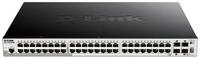 D-Link DGS-1510-52XMP/E, 52-Port Smart Managed PoE+ Gigabit Stack Switch