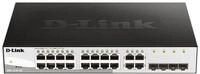 D-Link DGS-1210-20/E, 20-Port Layer 2 Smart Managed Gigabit Switch