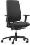 Dauphin B&uuml;rostuhl Indeed operator SLP, ID 7046_SLPP1 Stoff schwarz, Gestell schwarz