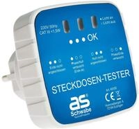 as-Schwabe Steckdosentester wei&szlig;
