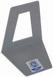 M&M Buchst&uuml;tzen 11,0 x 9,5 x 13,0 cm grigio (hellgrau)