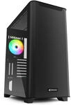 Sharkoon PC Geh&auml;use M30 RGB ATX E-ATX schwarz