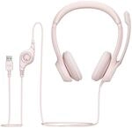 Logitech USB-Headset H390 rosa