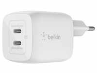 Belkin WCH011vfWH, Belkin BoostCharge Pro USB-C GaN-Ladegerät mit PPS Weiß, 45W