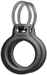 Belkin Secure Holder mit Schl&uuml;sselanh&auml;nger f&uuml;r AirTag (2er Pack), schwarz