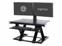 Ergotron WorkFit-TX Steh-Sitz Arbeitsplatz für Bildschirme bis 30 Zoll, 50.8cm