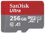 SanDisk Ultra microSDXC Speicherkarte f&uuml;r Chromebooks 256GB + SD Adapter