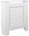 WOHNLING WL5.744 Design Heizk&ouml;rperverkleidung Wei&szlig; 78 cm x 19 cm x 82 cm