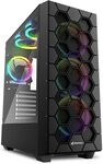 Sharkoon PC Geh&auml;use RGB HEX ATX schwarz