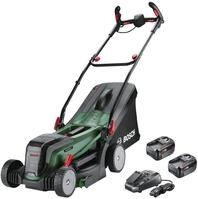 BOSCH Home & Garden UniversalRotak 2x18V-37-550 Akku-Rasenm&auml;her 18,0 V f&uuml;r bis zu