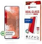 DISPLEX Real Glass + Case f&uuml;r das Samsung Galaxy S22/S23