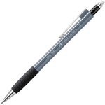 FABER-CASTELL GRIP 1345 Druckbleistift B 0,5 mm - grau