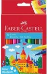 FABER-CASTELL Filzstifte 24 St&uuml;ck - farbsortiert