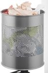 DURABLE Papierkorb 15,0 l silbermetallic