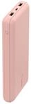 Belkin BoostCharge Powerbank 20.000 mAh, 15 W rosa
