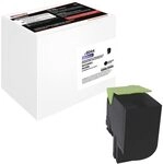 edding Toner EDD-6044 schwarz kompatibel zu LEXMARK 80C2HK0