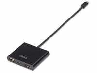 Acer NP.CAB1A.020, Acer Adapter 3-in-1 USB-C zu HDMI, USB-PD, USB(A) schwarz