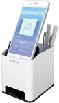 LEITZ Stiftehalter WOW Duo Colour, perlwei&szlig;/schwarz