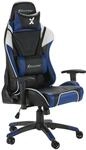 X Rocker Agility eSports Gaming-B&uuml;rodrehstuhl - blau/schwarz