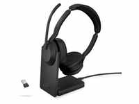 Jabra 25599-989-989, Jabra Evolve2 55 UC Stereo Headset On-Ear Bluetooth, kabellos,