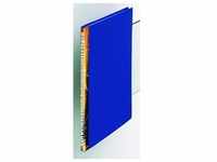 FolderSys Sichtbuch Sichtbücher, 10 Hüllen, blau DIN A4 blau